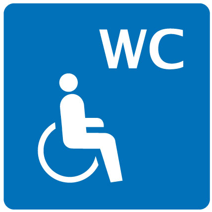 WC rollstuhlgängig